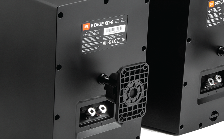 Stage XD-6 Included wall-mount bracket allows for easy installation and angle adjustment - Image